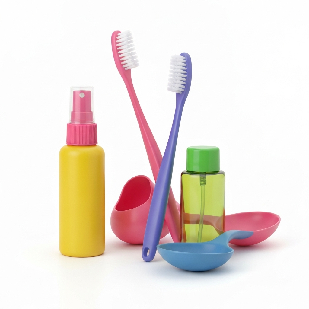 Colorful consumer plastic products with perfect finish